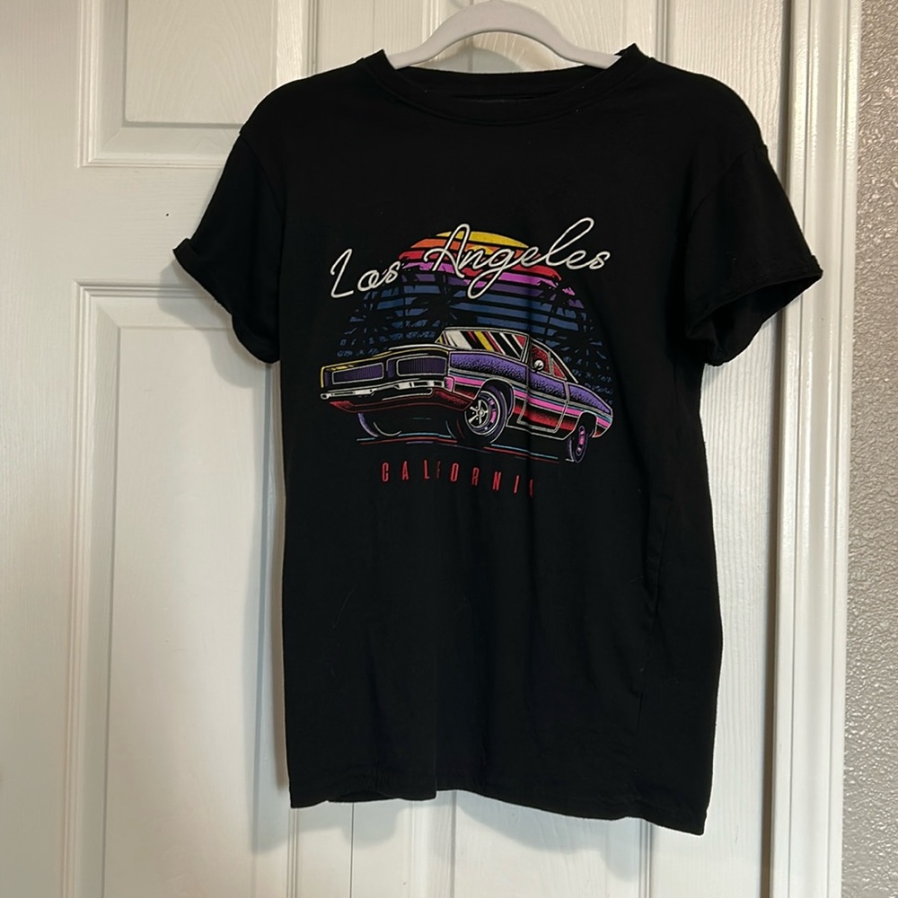 Brisco Los Angeles California Men’s Short Sleeve Tee Size Small
